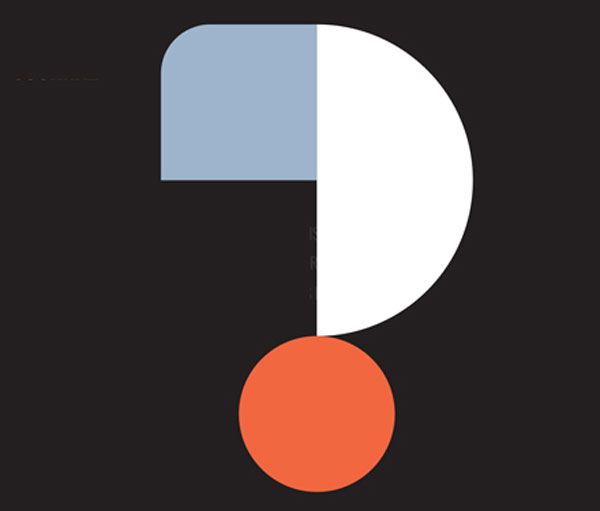 NAEA logo - a blue, white, and orange question mark made up of simple shapes